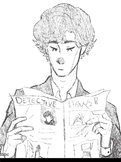 Sentimental Sherlock Holmes Fanart Featuring John Watson
