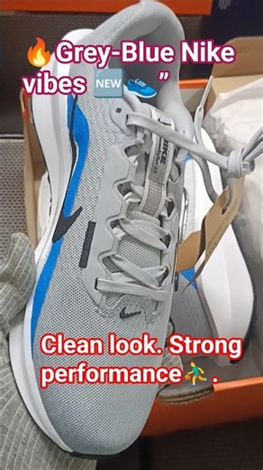 Nike sports shoes Grey-Blue edition#nike#shoes#unboxing#trending#viral#shorts#sneakers#youtubeshorts