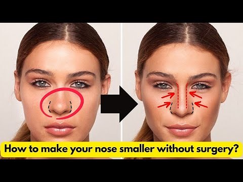 How to make your nose SMALLER without surgery