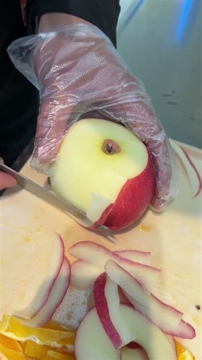 Transforming Apples into Edible Masterpieces#Fruit Carving Ideas#Knife Skills#