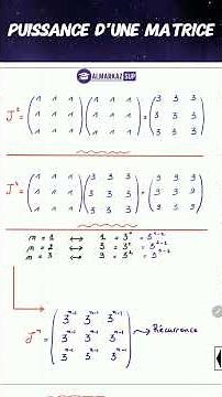 Matrix powers - Matrix calculus - Algebra 2 and Algebra 3