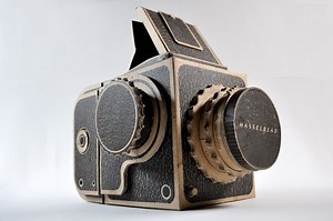 Cardboard Hasselblad Pinhole Camera