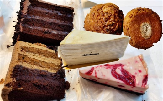 茶味甜品赛高！Chikalicious茉莉千层 曾经的食之秘(匡朵)新品～可可摩卡/巧克力浆糖/红桑子芝士蛋糕 Edmi伯爵茶/桂花乌龙泡芙