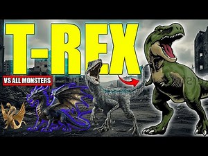 𝗧 - 𝗥𝗲𝘅 𝗩𝗦 𝗚𝗼𝗱𝘇𝗶𝗹𝗹𝗮 𝗠𝗼𝗻𝘀𝘁𝗲𝗿𝘀 | 𝟯𝗗 𝗠𝗼𝗻𝘀𝘁𝗲𝗿𝘀 𝗦𝗶𝘇𝗲 𝗖𝗼𝗺𝗽𝗮𝗿𝗶𝘀𝗼𝗻