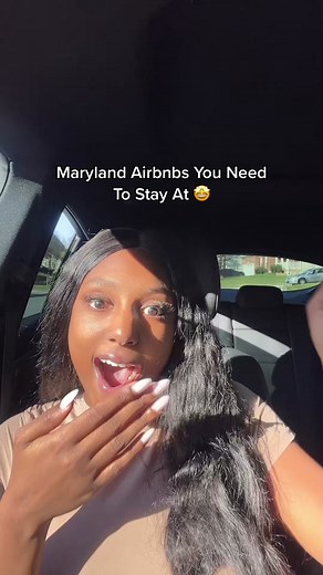 Whether youre visiting Maryland or thinking of moving here, check out these Airbnbs for a local feel ✨ #marylandairbnb #airbnbmaryland
