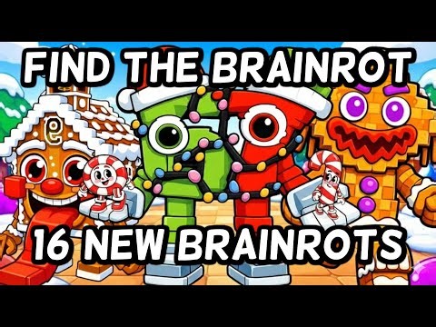 How To Get All 16 NEW BRAINROTS in Find the Brainrot [312] Roblox