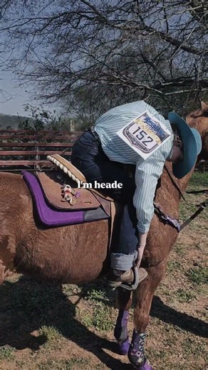 I keep forgetting i have a Buccee keychain on my saddle lol #horse #rodeo #barrelracing