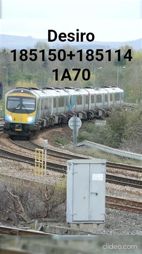 Transpennine Express Desiros 185150 + 185114 - 1A70 1058 Redcar Central to York