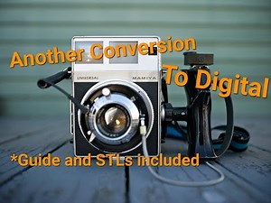DIY Mamiya Press Universal Digital - I Made it More Universal (How to & 3D Models Included!)