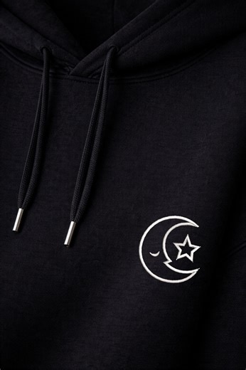 Moon and Star Embroidery Design – Celestial Machine Embroidery File - Etsy