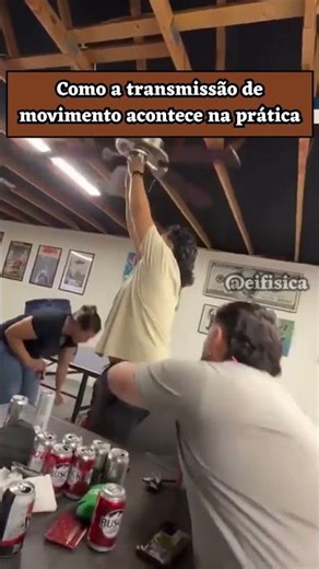Então é assim que funciona a transmissão de movimento na Física? - EiFísica