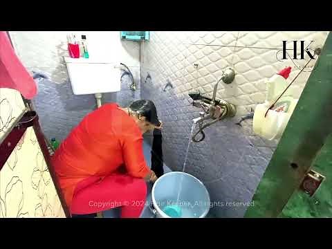 The Secret to Washing & Drying Super Long, Thick Hair Without Damage | How to wash long hair at home