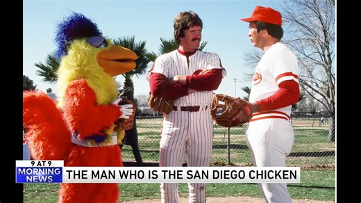 We're learning more about the man behind the San Diego Chicken mascot: https://tinyurl.com/fzkxf755 | WGN Morning News