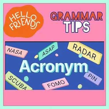 Acronyms | Acronym VS Abbreviation| difference between Acronym and Abbreviation