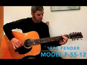 Guitar DEMO: Fender F-55-12 String (1975)