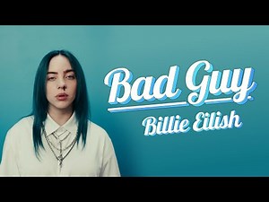Billie Eilish - Bad Guy (Lyric Video) | Best Pop Song | Official Lyrics
