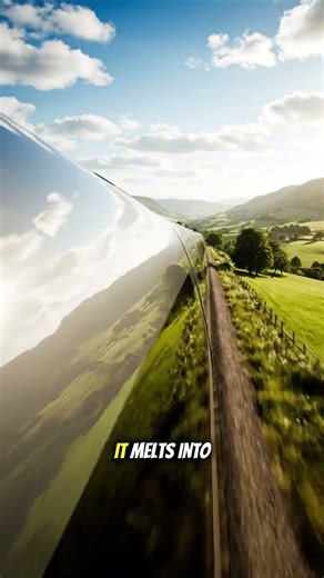 This Train Looks Invisible While Moving 👻