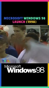 10K views · 220 reactions | Microsoft Windows98 Launch In 1998. [Full Video On Our Page] #microsoft #windows98 #90s #nostalgia #retro #retrogaming #videogames #gamingcommunity #gaming #FacebookGaming #facebookreels | This Week In Gaming | Facebook