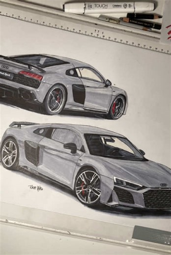 Audi loves my drawings…🥺😍 Don‘t listen to others, just keep going🙌🏼🫶🏻 #autoliebe #audi #audir8 #audirs6 #audirs3 AUTOLIEBE AUDI R8 AUTO ZEICHNUNG CAR DRAWING AUDI AUDI RS3 AUTOLIEBHABER CAR CONTENT