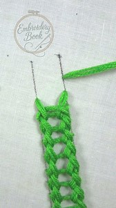 454K views · 1.5K reactions | Most exclusive  hand embroidery border lace tutorial淋瑱 #popular #tutorial #embroidery #reels2025viral #fbreels #content #cute #useful #relax #reelsviral #diy #everyone #border #learning #satisfying #viralreelsfb #fypシ゚viral #fyp #support #facebookreels #foryou #shorts #viral #reels #trending #foryoupage #viralreels #viralvideo #reelsfb #reelsvideo | EmbroideryBook | Facebook