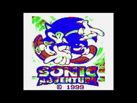 Sonic Adventure 7 (Unlicensed Gameboy Color Game) - Title Screen