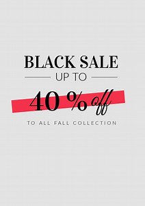 Black Friday Sale Flyer Template
