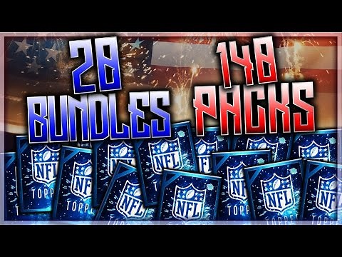 20 BUNDLES, 140 PACKS!! Madden Mobile Biggest Pack Opening Ever
