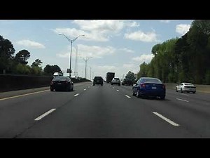 Interstate 85 - North Carolina (Exits 48 to 38) southbound