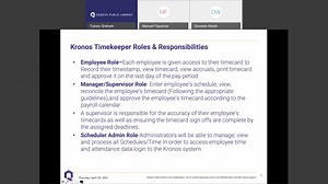 Welcome to Kronos Timekeeper