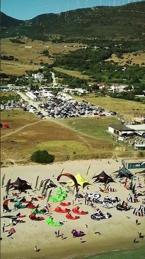 Golden Waves Beach from Above 🌊 Kites, Wings & Pu
