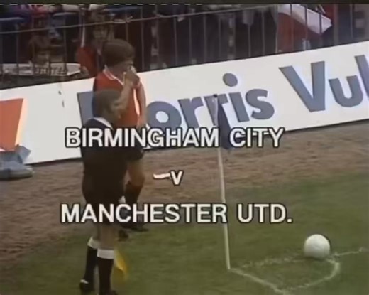 Birmingham v Man Utd 1977 Commentator Hugh Johns #KRO #MUFC #bcfc #manutd #manutdfans | Football in the 70s and 80s