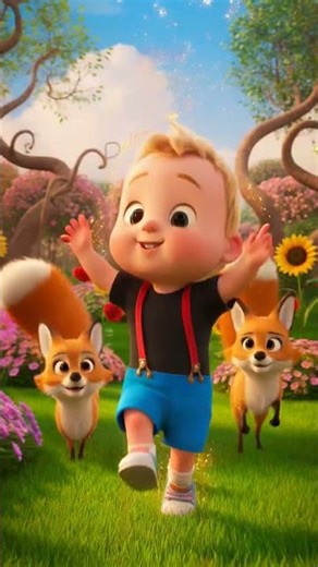 F is for Fox, and Flowers | hanai kids learning video