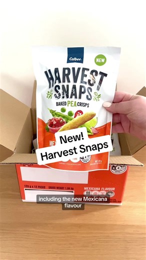Neue Geschmacksrichtungen von Harvest Snaps entdecken