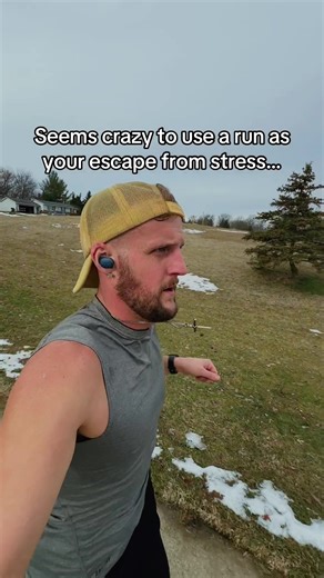 Seems crazy - but it works #stress #relief #run #mentalhealth #runtok