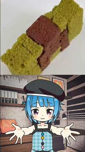 How to Make a Minecraft Creeper Cake with Castella Layers