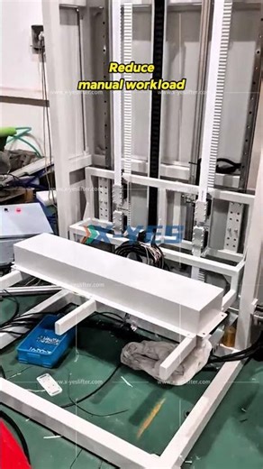 Custom Single Column Vertical Lift | AGV Panel Handling