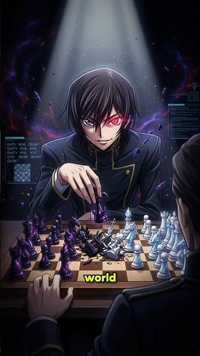 He Played the Entire World Like a Chess Board ♟️ #manga #codegeass #lelouch #otaku #shorts
