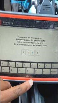 Xhorse Key Tool Plus 2006 Mitsubishi Eclipse AKL transponder key programming.