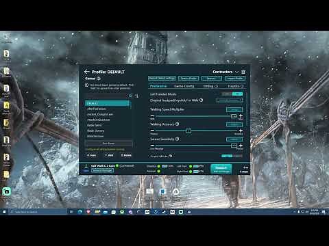 Katwalk C2 VR treadmill Full Beginner tutorial, software setup and troubleshooting.