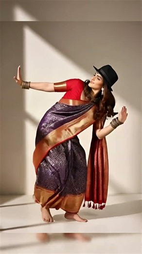 How to Dance in saree #dance #shorts