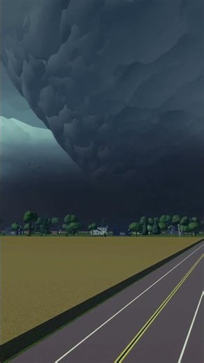 THE MOST VIOLENT TRONADO IN THE WORLD! #tornado #roblox