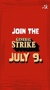33K views · 1.8K reactions | Join the #GeneralStrike on July 9th #StrikeHard | Communist Party of India (Marxist) | Facebook