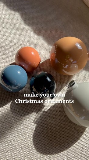 DIY Christmas Ornaments Tutorial