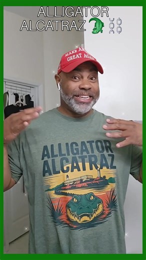 Real quick: Alligator Alcatraz 🐊 ⛓️ 🚨 wins again 🤣 told you liberals 🤣🤣 #alligator #florida #AlligatorAlcatraz #RealQuick | Unapologetic Conservative Republican