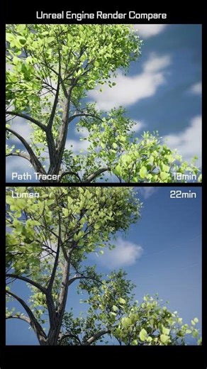 언리얼 엔진 루멘(Lumen) VS 패스 트레이서(Path Tracer) | Unreal Engine Render Lumen VS Path Tracer