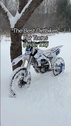 The Best Dirt bikes For Teens (Under 10k)
