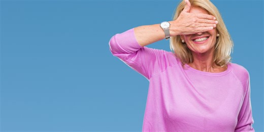 I got eyebrows for the first time at 61; this is what surprised me most