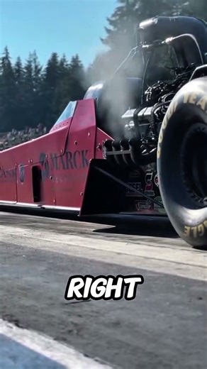 Why Dragster Tires Wrinkle Before Exploding Into Full Speed. #CarScience#DragRacingFacts