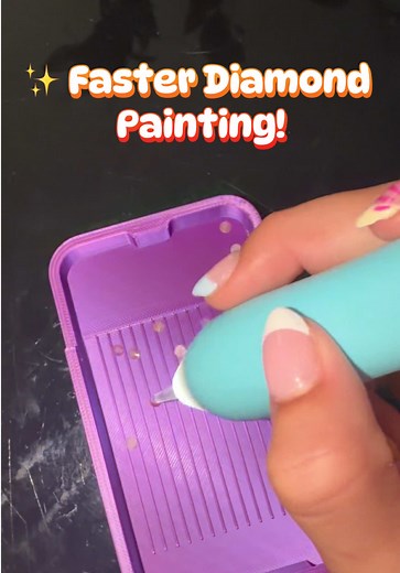 Make every diamond painting session faster, easier, and way more fun! 💎 This electric diamond painting pen features a built-in light, easy-to-read display screen, 3 suction modes, and an adorable cat ear design to help you create sparkling masterpieces with less effort. 🛒 Check the cart and upgrade your crafting game today! #DiamondPainting #CraftTok #DIYCrafts #DiamondArt #CraftingTools