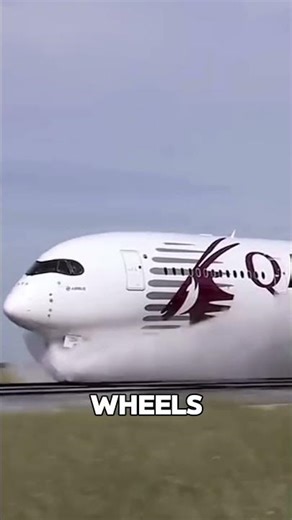 Why Airplane Tires Smoke When Landing